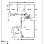 Daire Bright Spacious 3 Bed Flat Glasgow