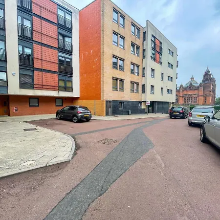 شقة Kelvingrove 2 Bedroom - Private Parking *