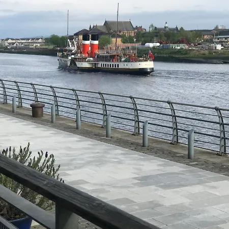 아파트 Harbour Clyde Waterfront 글라스고