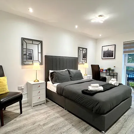 Ubytování v soukromí Private Bedroom - Modern Flat - West End Glasgow