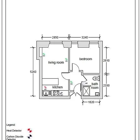 Stunning Flat In West End Location Appartement *