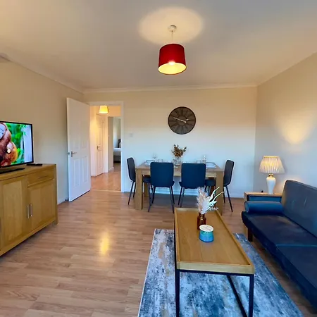 Sleek & Modern 2br - Easy Access To Centre 아파트 글라스고