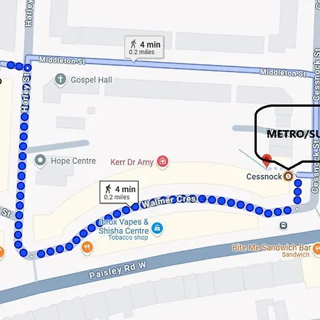 Newly Furnished Flat 4 Minutes Walk To Metro