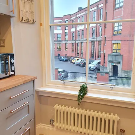 Daire Unique Victorian In Glasgow