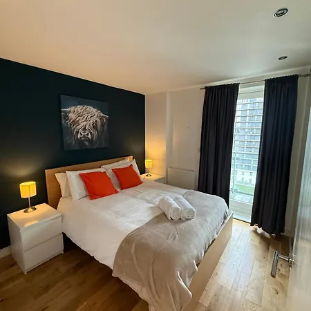 Apartman Executive Riverside With Workspace & Fast Wifi Glasgow