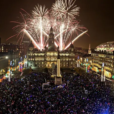 Station Skyline With Parking