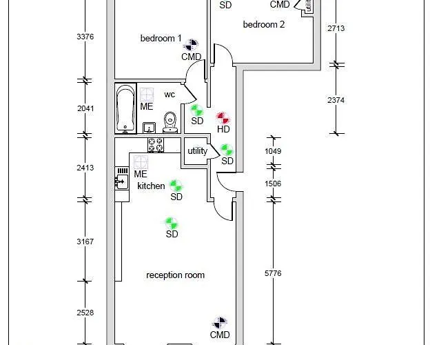 Incredible Contemporary Flat In Heart Of West End Glasgow