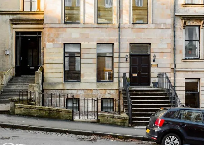 Incredible Contemporary Flat In Heart Of West End * Glasgow