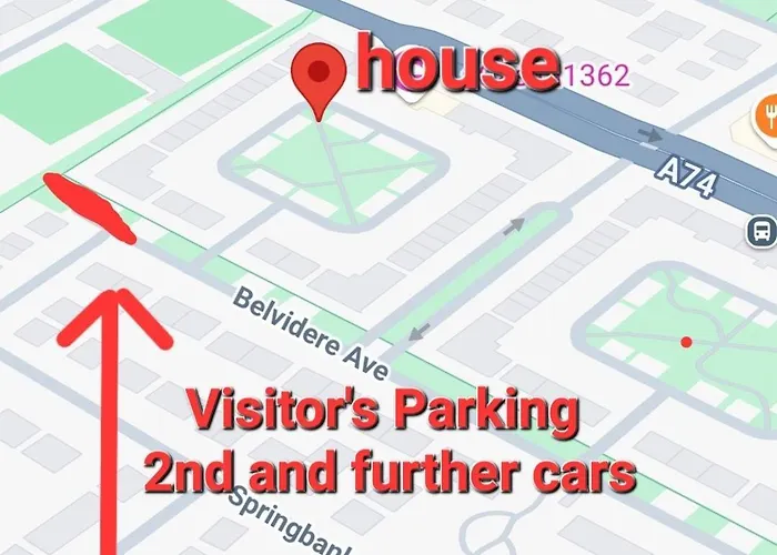 Spacious 5bed House, Free Parking, No Party !