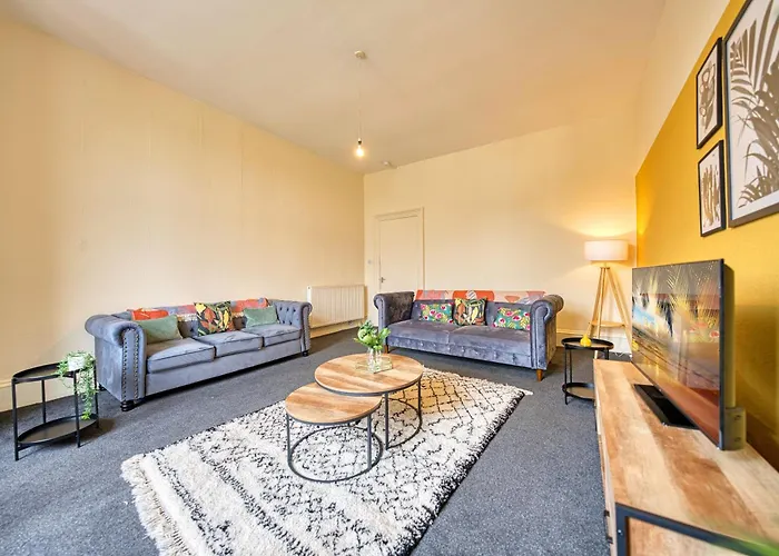 Lejlighed Group 4br Sleeps 11 Near Ibrox Parking *