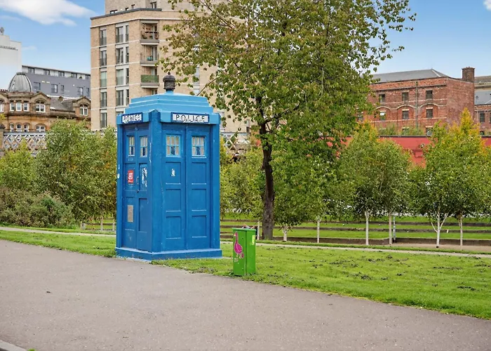 Modern 2-bedroom Flat In Centre, Near Galsgow غلاسغو