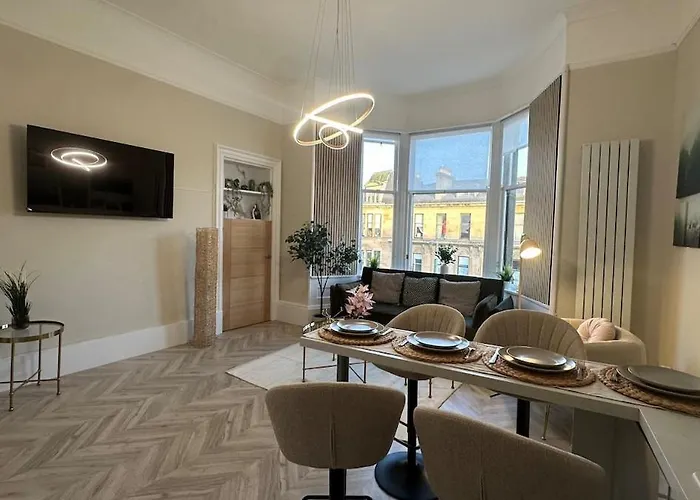 Romantic Brand New Flat, Centre Appartamento Glasgow