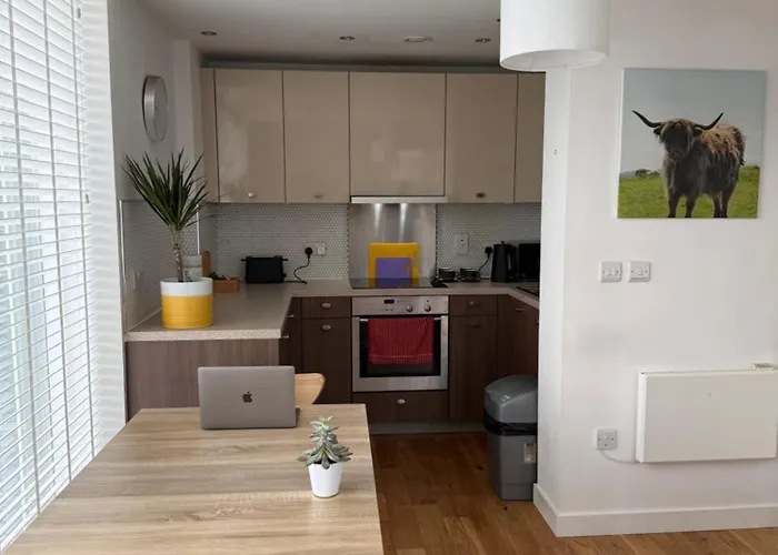 Executive Riverside With Workspace & Fast Wifi Apartment Glasgow