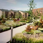 펜션 Executive Triplex House, 3 Bedroom 3 Bathrooms 1 Living Kitchen - Huge Terrace For Master Bedroom - Private E Parking Lez Congestion Zone Free - Garden - 5 Mins Drive To Centre Station 글라스고