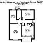 アパート Likewise Modern Two Bedrooms For 4 In Area グラスゴー