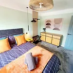 펜션 Urban 4br House - Central-free Parking-no Party 글라스고