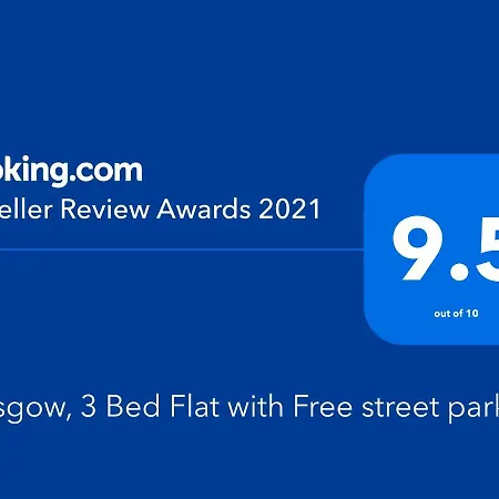 Glasgow, 3 Bed Flat With Free Street Parking Glasgow