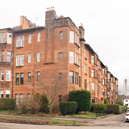 Beautiful, Traditional 2 Bed Flat W Free Parking - Pass The Keys * 글라스고