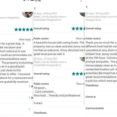 Emo ホームステイ グラスゴー