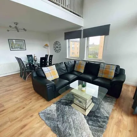 The Sse Hydro Penthouse With Free Parking Apartment