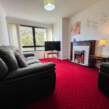 Anniesland 1bd Flat - Free Parking Апартаменты Глазго