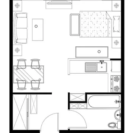 Lovely Studio Flat In Centre Appartement *