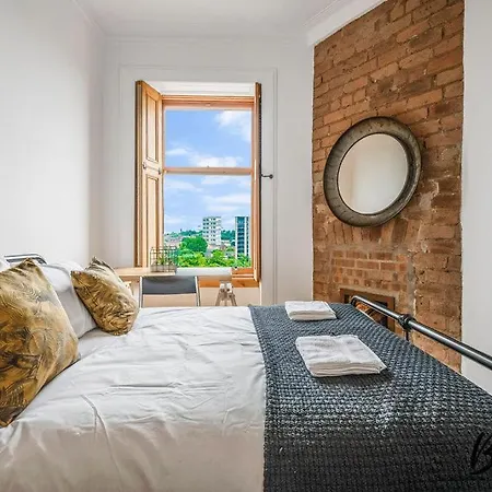 Apartment Vavin - Central - Cozy 2 Br-1ba - Free Parking Glasgow