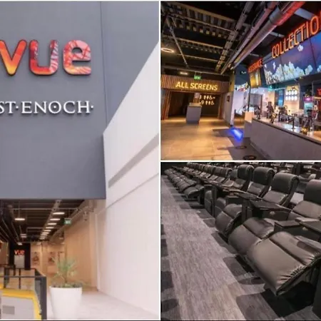 Lägenhet Designer Penthouse With Riverviews - G1 Centre, 3 Bedrooms, 2 Bathrooms, 1 Living / Kitchen. Full Floor, Wrap Around Terrace, Panoramic Views, Off Station / Buchanan Street *