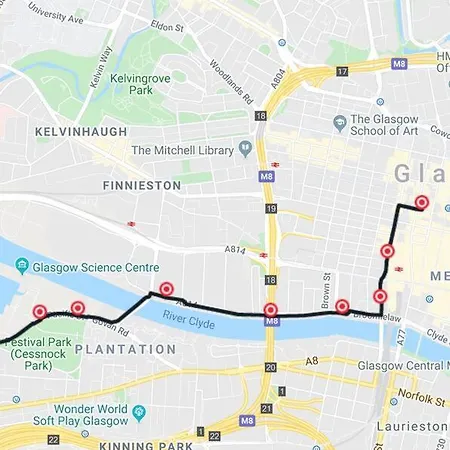 Glasgow, Finnieston Luxury 2 Bed With Parking, E-check In, Hi-fi グラスゴー