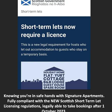 Signature - Railway House 5 Bed Appartement Glasgow