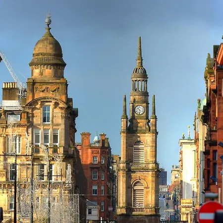 Beautiful Flat With Panoramic Views Over The Apartment Glasgow