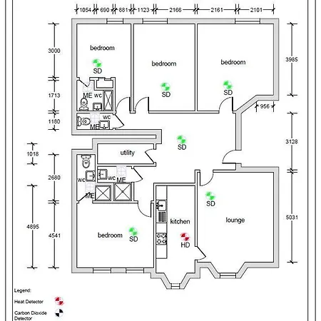 Apartament Beautiful 4 Bed Flat In Perfect Location *