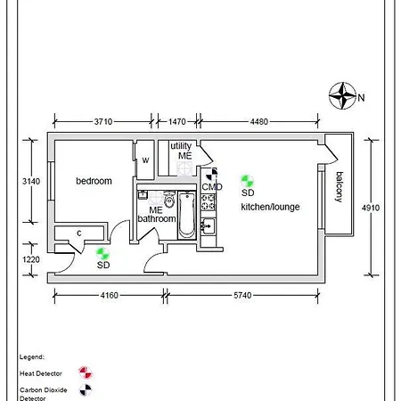 Appartamento 1 Bedroom Flat In The Heart Of Merchant