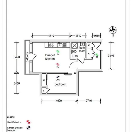 Cosy 1 Bed In Centre Location *