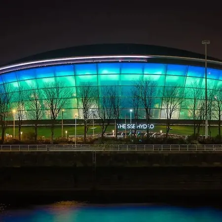Luxurious Penthouse With Bar At Hydro & Secc Apartment Glasgow