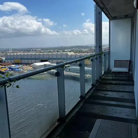 Apartment At Harbour With Balcony And River View