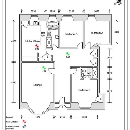 Stunning 3 Bed Flat In The Heart Of The West End Hébergement de vacances Glasgow