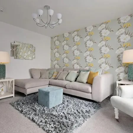 3bdr House By Vista Short Lets & Serviced Scotland With Driveway Parking And Ps4 Appartement Glasgow