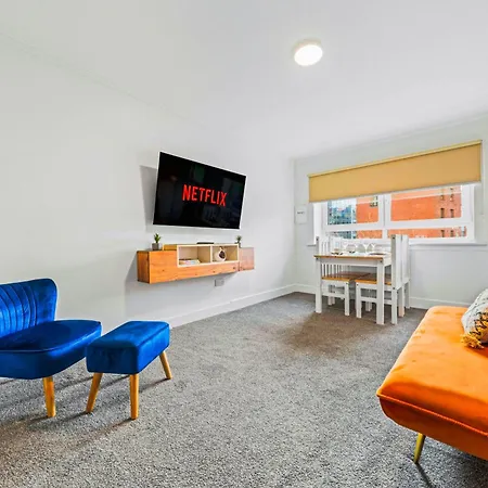 아파트 Stylish Flat Near Merchant 글라스고
