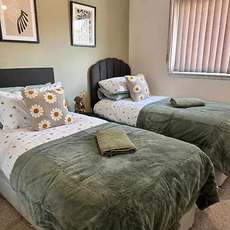 2br Flat Free Parking Near Hampden And O2 Academy Appartement Glasgow