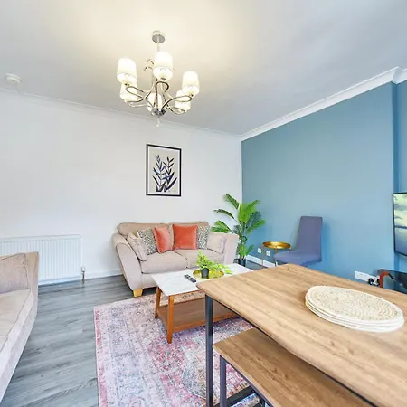Appartement Comfortable 2br With Free Parking Glasgow