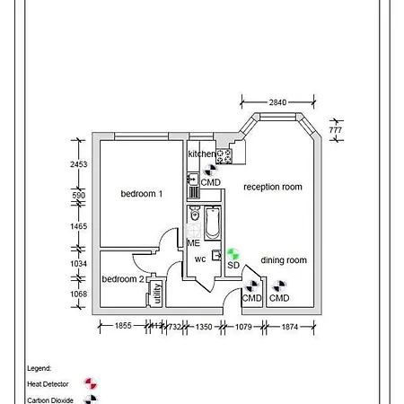 Renovated West End Flat In