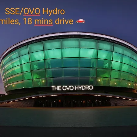 2-bedroom Away From In Glasgows' East End With Free Parking