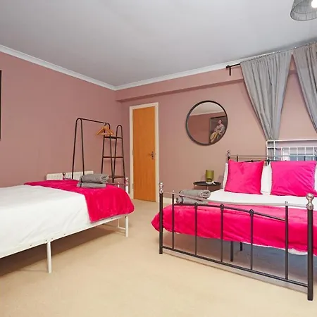 아파트 5 Bed Finnieston Skyhigh Duplex With Parking 글라스고