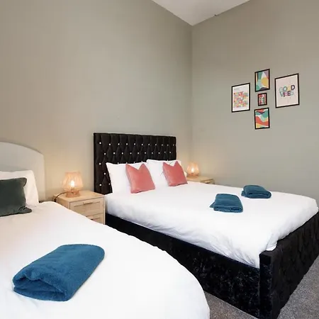 Family And Group 2br By Park Sleeps 7 Apartmán Glasgow