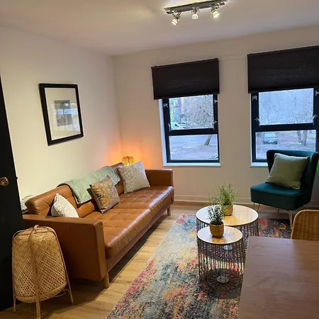 דירה 2br Sleeps 4 Albion Gate Centre גלאזגו