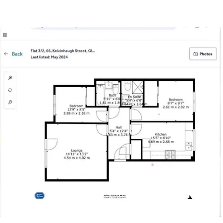 アパート Modern 2 Bedroom Flat In Finnieston, With Private Parking グラスゴー