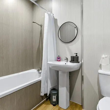 Appartement Free Parking - Sleeps 6 - 2 Bedrooms - Great Transport Links Glasgow