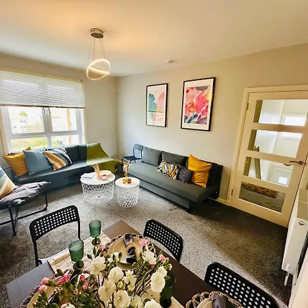 Cosy Stylish Home, Seperate Entrance 公寓 格拉斯哥