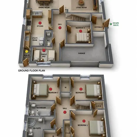 Signature - Railway House 5 Bed 格拉斯哥